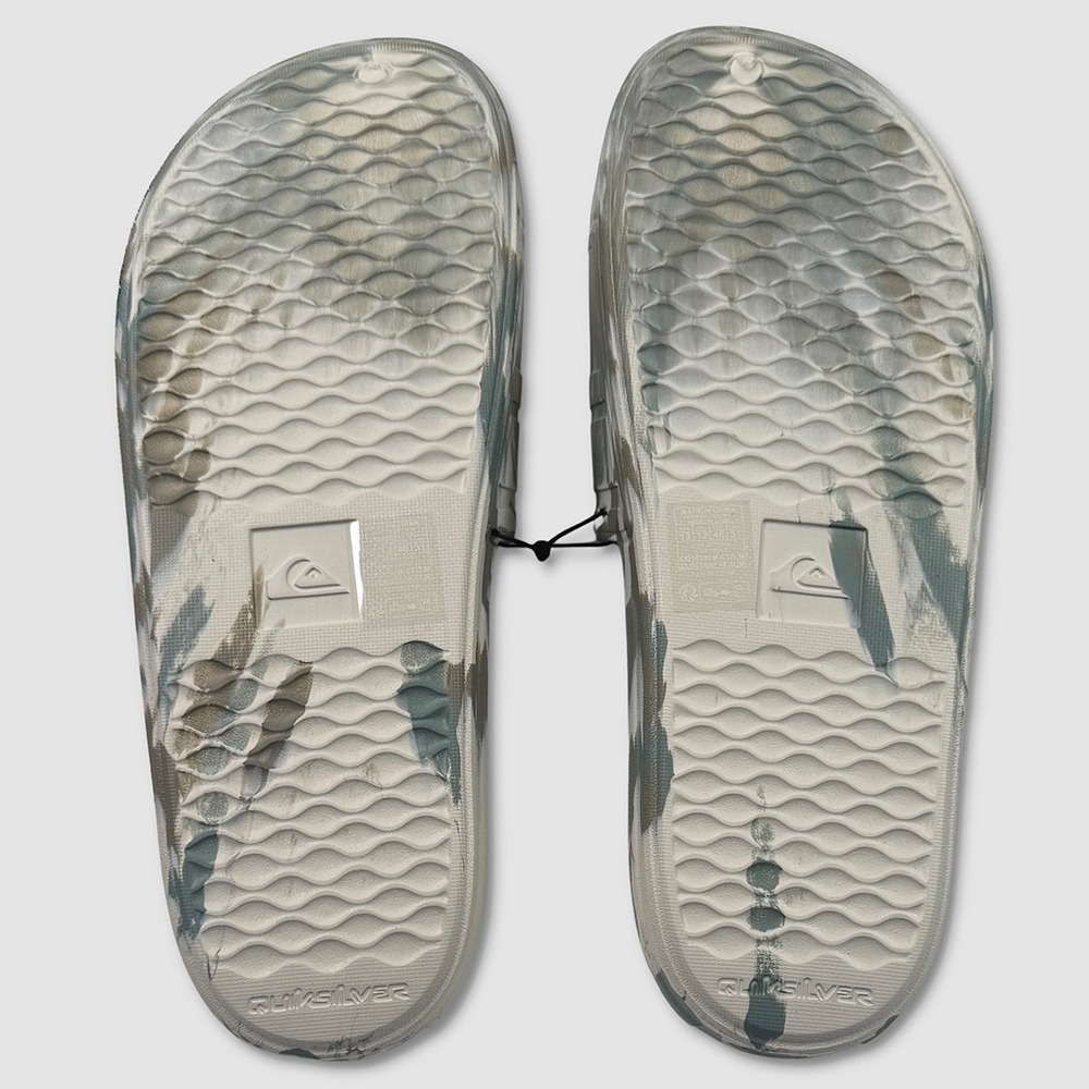 Quiksilver Cloudbreak Slim Slide Sandals - NWT Mens 13 Multicolor - #49638-L3 - Picture 4 of 5
